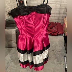 Strapless prom dress. Short. Size 1